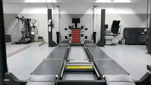 Installation of Hydraulic Car Lift