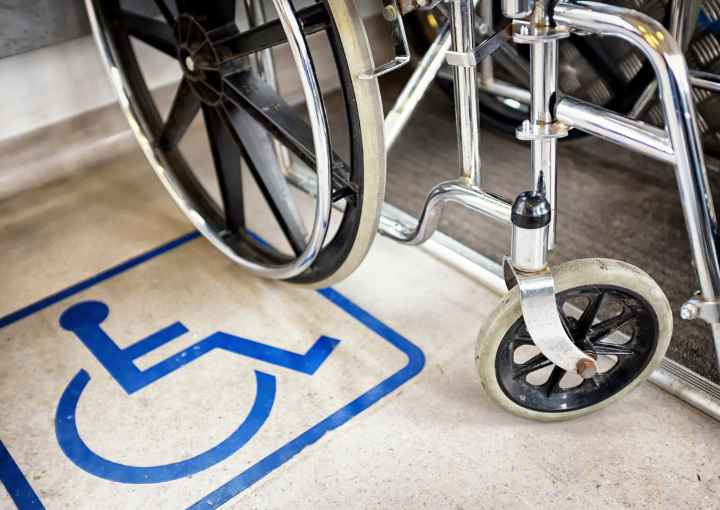 Wheelchair elevator maintenance