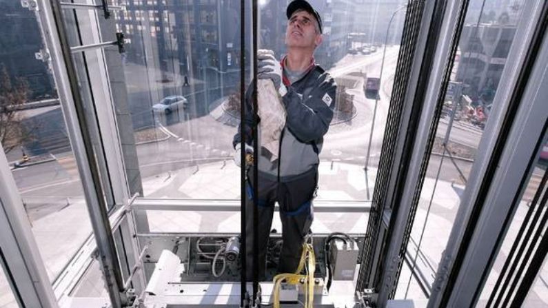 elevator installation