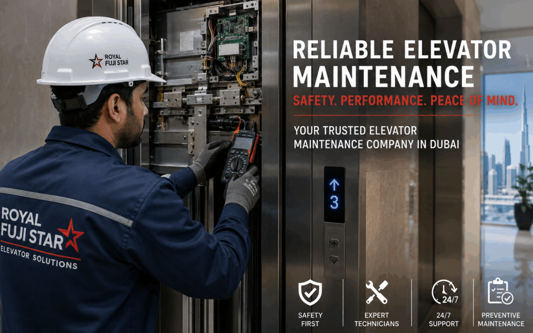 elevator maintenance services in Dubai
